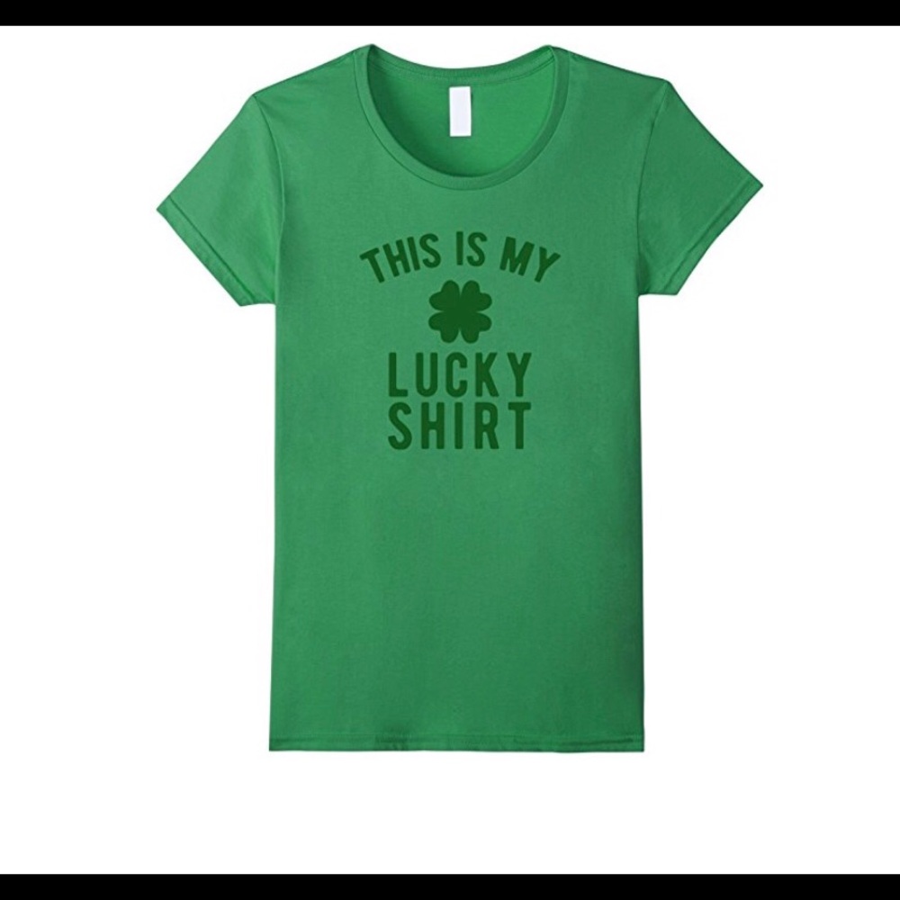 NWT Lucky green  ☘️ top, M